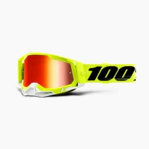 RACECRAFT 2 Goggle Yellow - Mirror Red Lens