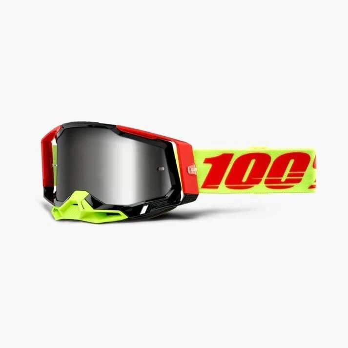 RACECRAFT 2 Goggle Wiz - Mirror Silver Flash Lens