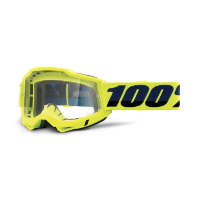 ACCURI 2 OTG Goggle Fluo/Yellow - Clear Lens OVER THE GLASSES