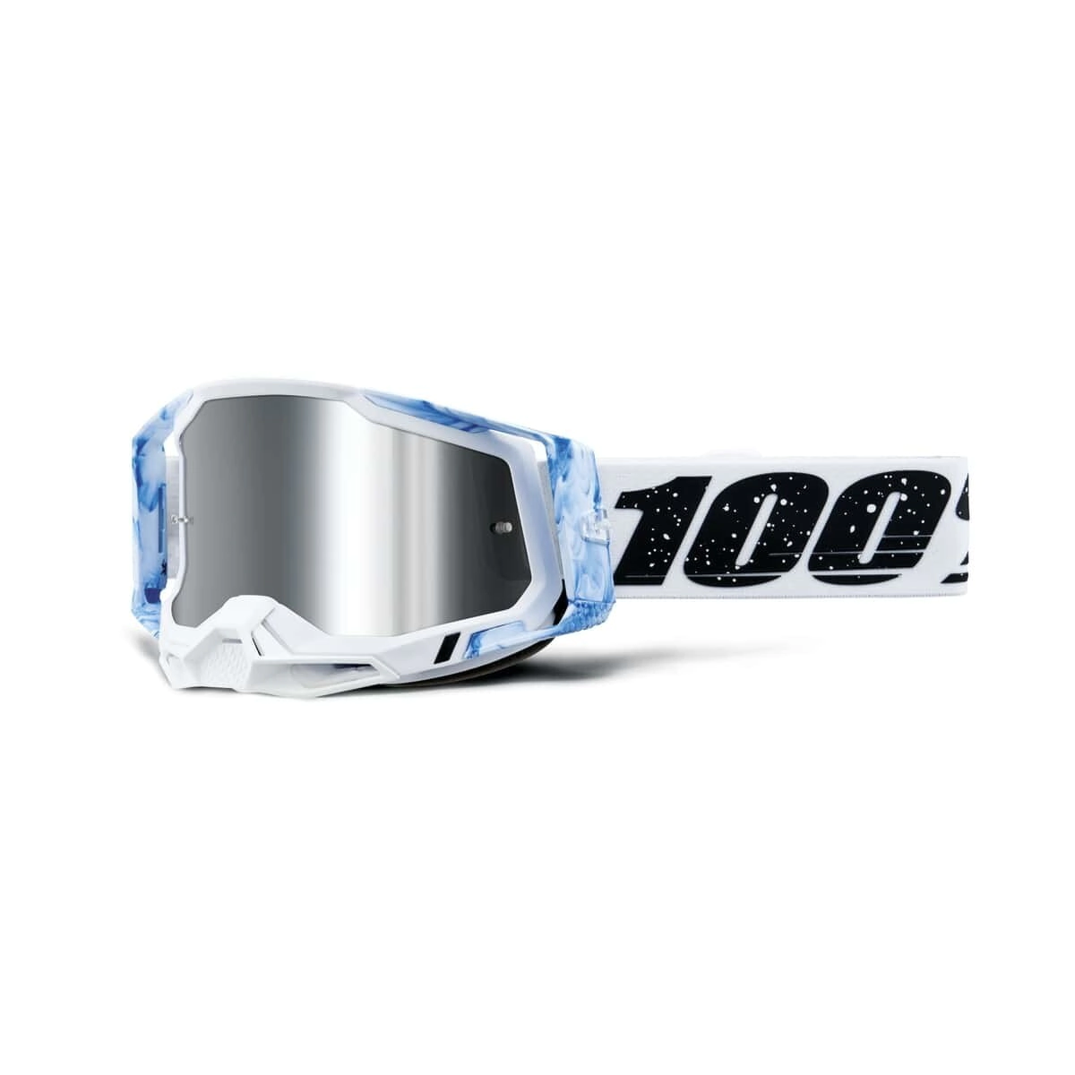 RACECRAFT 2 Goggle Mixos - Mirror Silver Flash Lens