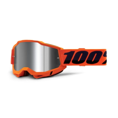 ACCURI 2 Goggle Neon/Orange - Mirror Silver Lens