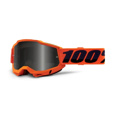 ACCURI 2 SAND Goggle Neon/Orange - Smoke Lens