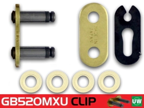 ESLABON CLIP 520 MXU CADENA RK DORADA
