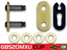 ESLABON CLIP 520 MXU CADENA RK DORADA