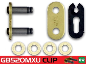 ESLABON CLIP 520 MXU CADENA RK DORADA