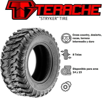 UTV 30x10x14 TERACHE STRYKER 8 TELAS