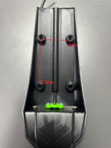 COLIN TRASERO UNIVERSAL CON LED ROJA 12V AMX