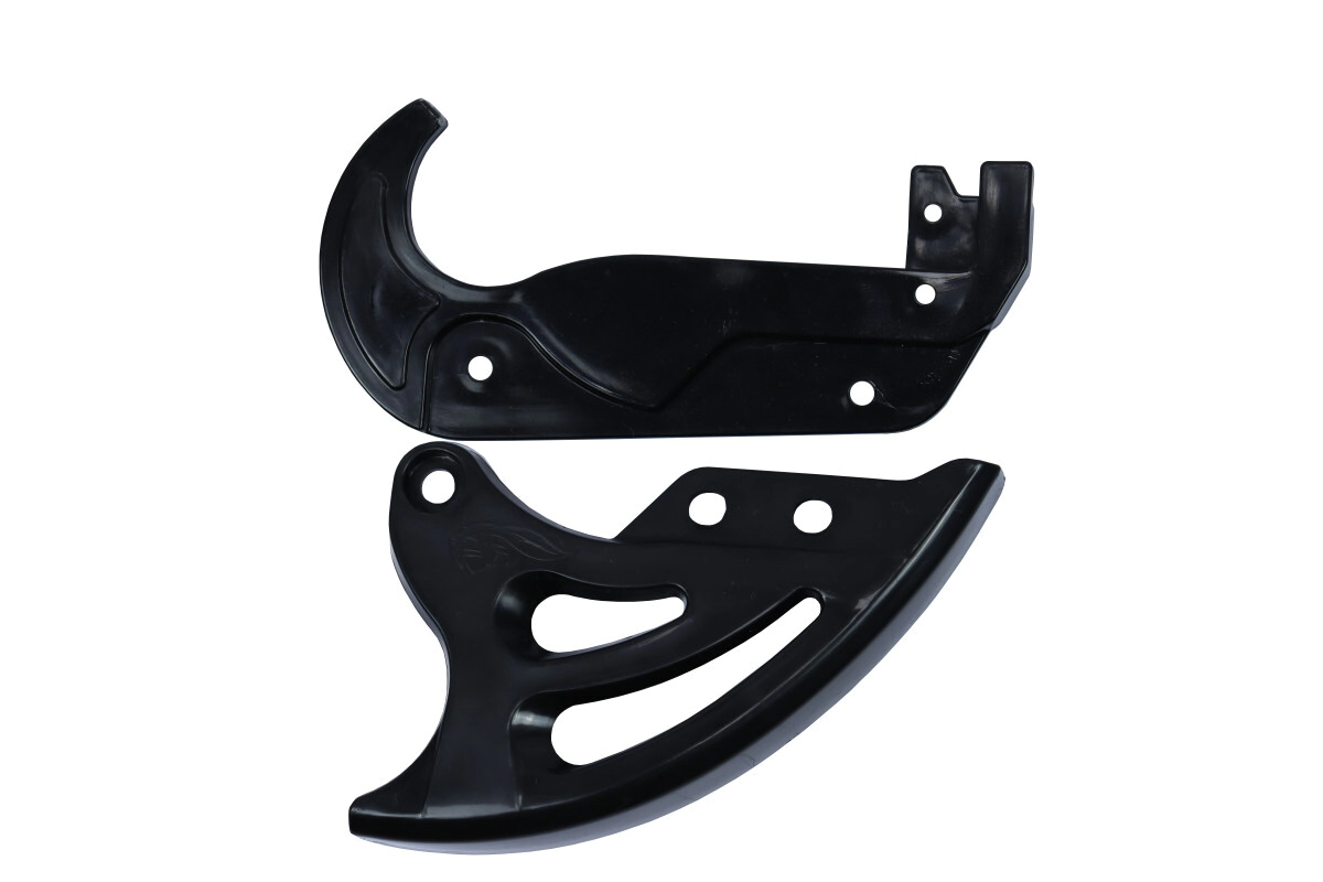 CUBRE DISCO TRAS KTM/HUSQ 08/24 GAS 21/24 HUSAB 08/12 MXF 18/24 NEGRO AMX