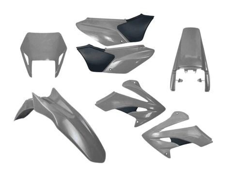 KIT PLASTICOS TORNADO GRIS NARDO FARO CUADRADO AMX