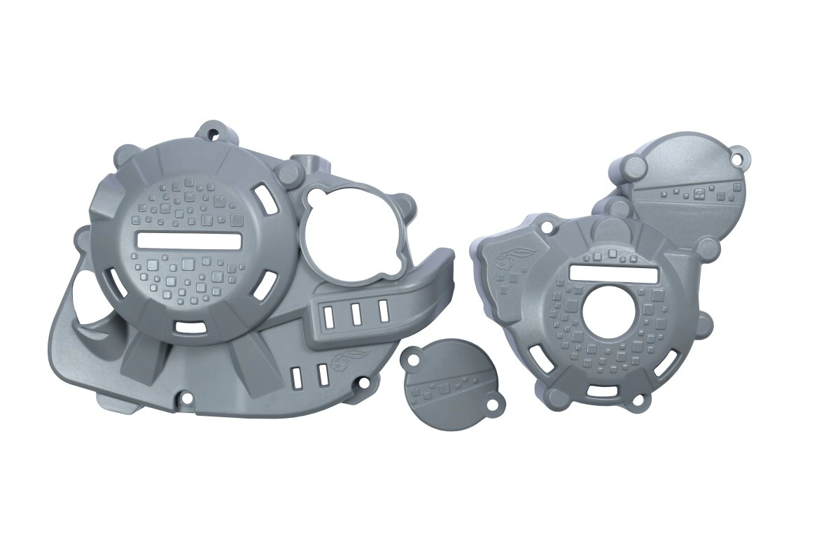 TAPA MOTOR EMBRAGUE TORNADO XR 250 GRIS AMX