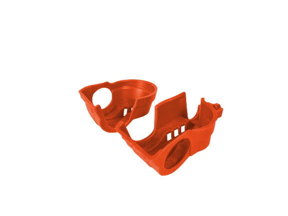 PROTECTOR INFERIOR BARRALES KTM/HUSQ EXC/MX 14/24 GAS 21/24 MXF 18/24 NARANJA AMX