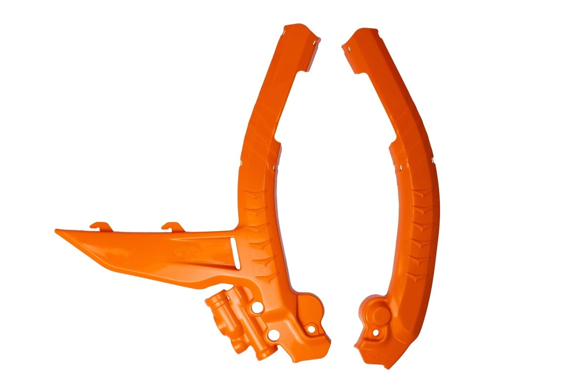 CUBRE CUADRO CHASIS KTM CROSS 23/24 NARANJA AMX