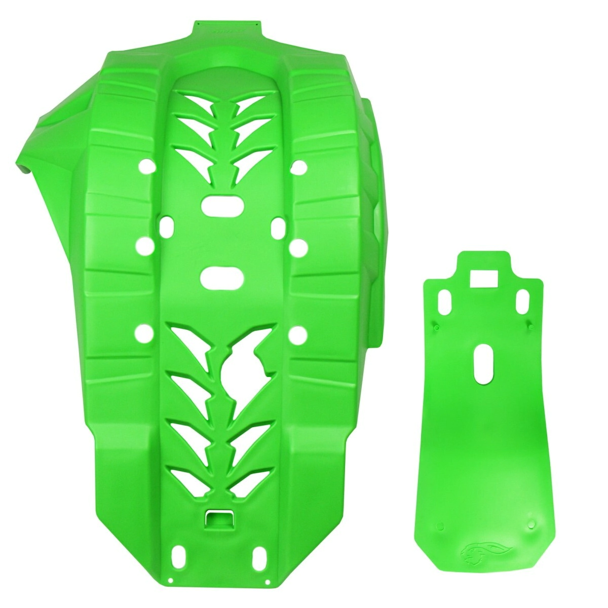 CUBRE CARTER KX 250 21/24 KX 450 19/23 VERDE AMX