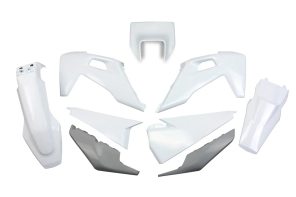 KIT PLASTICOS HUSQ TE/TX/FE 20/23 CON FARO UFO OEM