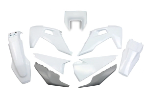 KIT PLASTICOS HUSQ TE/TX/FE 20/23 CON FARO UFO OEM