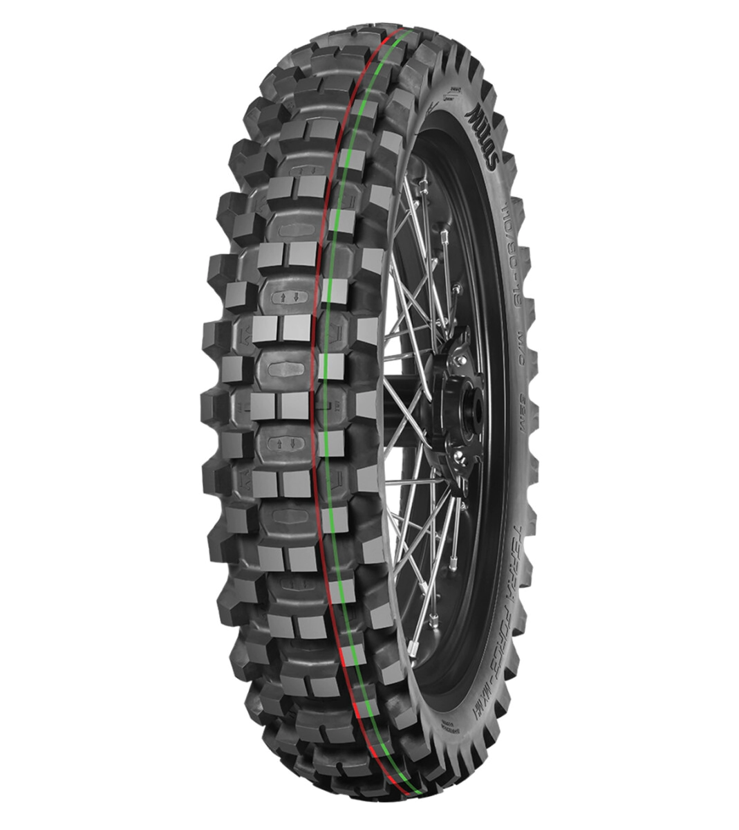 70/100-10 MITAS MOTOCROSS TERRA FORCE MX MH MEDIUM HARD TERRAIN