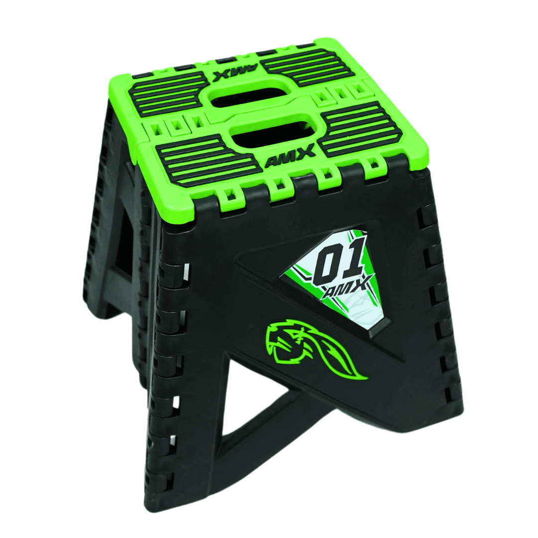 CABALLETE-BANCO UNIVERSAL PLEGABLE VERDE/NEGRO AMX