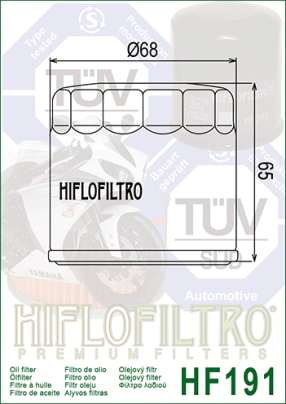 FILTRO ACEITE HIFLO BN LEONCINO TRK 15/24