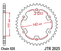 CORONA JT 650 CONTINENTAL INTERCEPTOR 19/24
