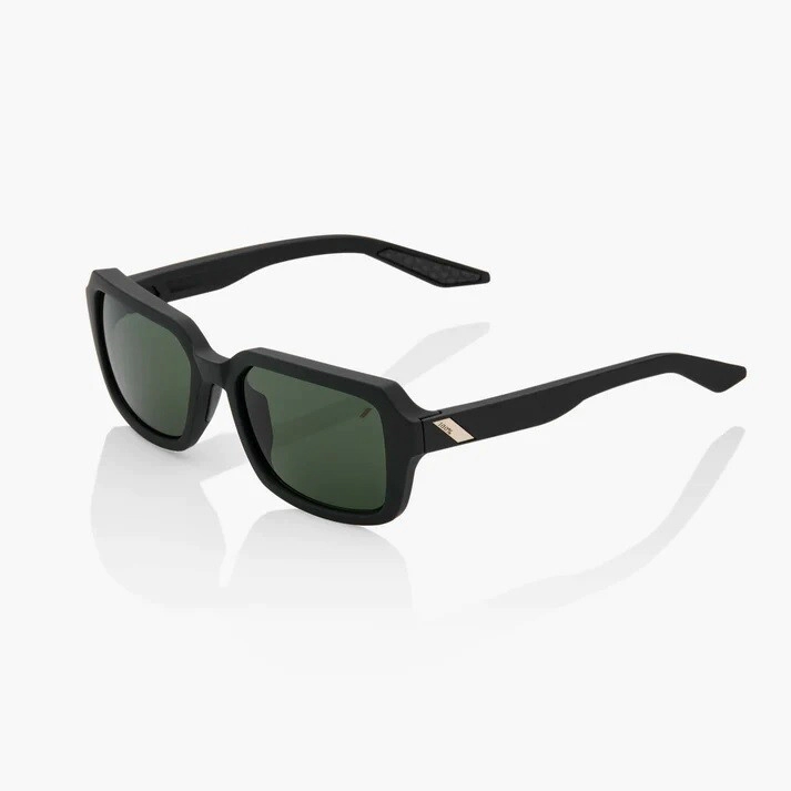 LENTES RIDELEY - Soft Tact Black - Grey Green Lens