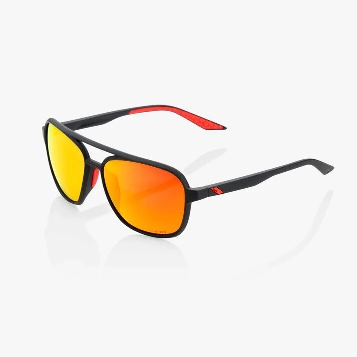 LENTES KASIA - Soft Tact Black - HiPER Red Multilayer Mirror Lens