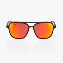 LENTES KASIA - Soft Tact Black - HiPER Red Multilayer Mirror Lens