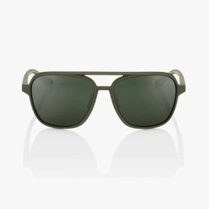 LENTES KASIA - Soft Tact Army Green - Grey Green Lens - OS