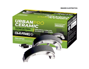 ZAPATA DE FRENO TORNADO TWISTER TITAN CBX CG 150 URBAN PRO DIAFRAG