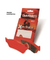 XTRAIL CERAMIC T BETA GAS GAS SUZ YAM (FA367) PASTILLA DE FRENO DIAFRAG