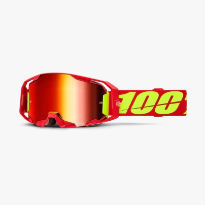 ARMATIC Moto/MTB  Red - Mirror Red Lens