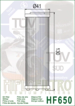 FILTRO ACEITE HIFLO DUKE ADVENT 790 A 1290 SX ATV 09/24