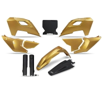 KIT PLASTICOS FULL HUSQ TC/FC/TX 23/26 UFO DORADO