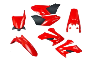 PORTANUMERO TORNADO ROJO AMX XR 250