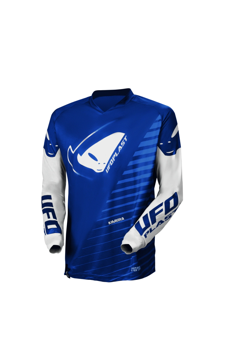 JERSEY MX NI�O KIMURA AZUL/BLANCO UFO S