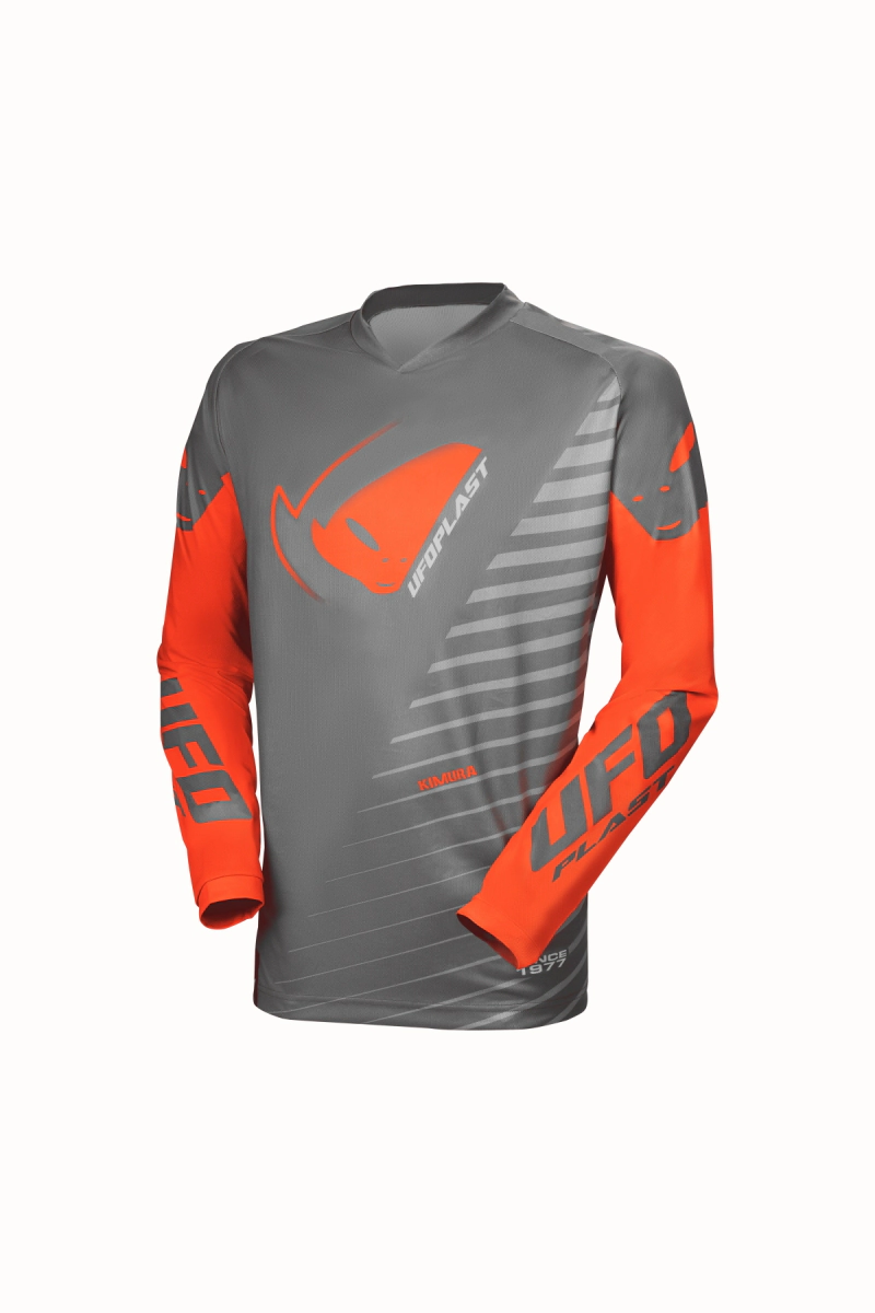 JERSEY MX NI�O KIMURA GRIS/NARANJA UFO S