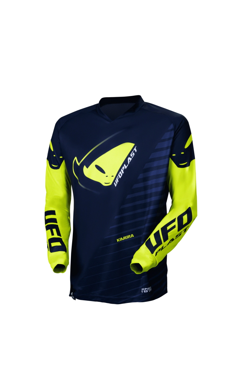 JERSEY MX NI�O KIMURA AZUL/VERDE UFO S