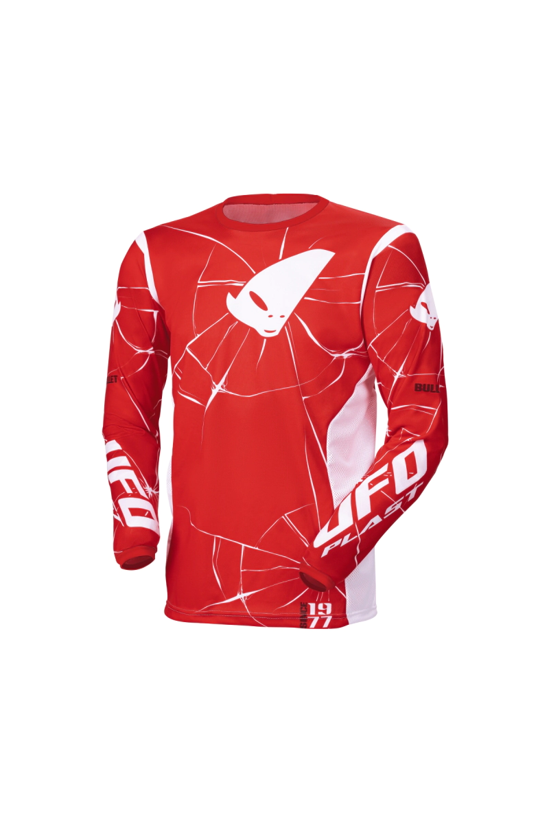 JERSEY ITALIANO MX BULLET ROJO/BLANCO UFO L
