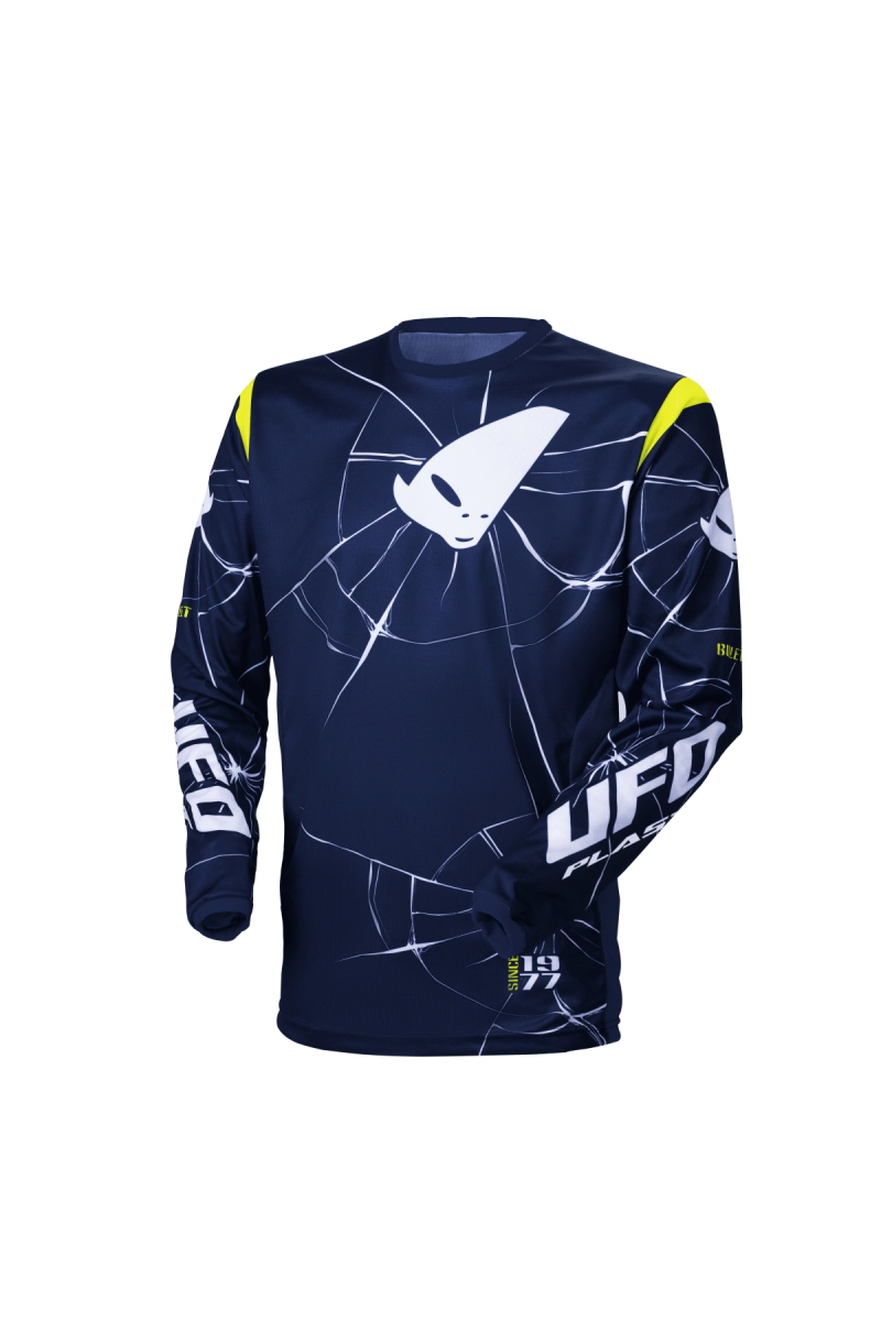 JERSEY ITALIANO MX BULLET AZUL/BLANCO UFO L