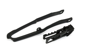 GUIA CADENA + DESLIZADOR CRF 250R 18/21 CRF 450R 17/18 NEGRO UFO