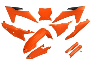 KIT PLASTICOS FULL SX/F 23/26 UFO NARANJA