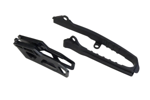 GUIA CADENA + DESLIZADOR YZF 250 24/25 450 23/25 UFO NEGRO