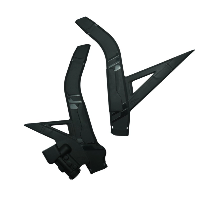 CUBRE CUADRO CHASIS KLX 300R 24/25  NEGRO AMX