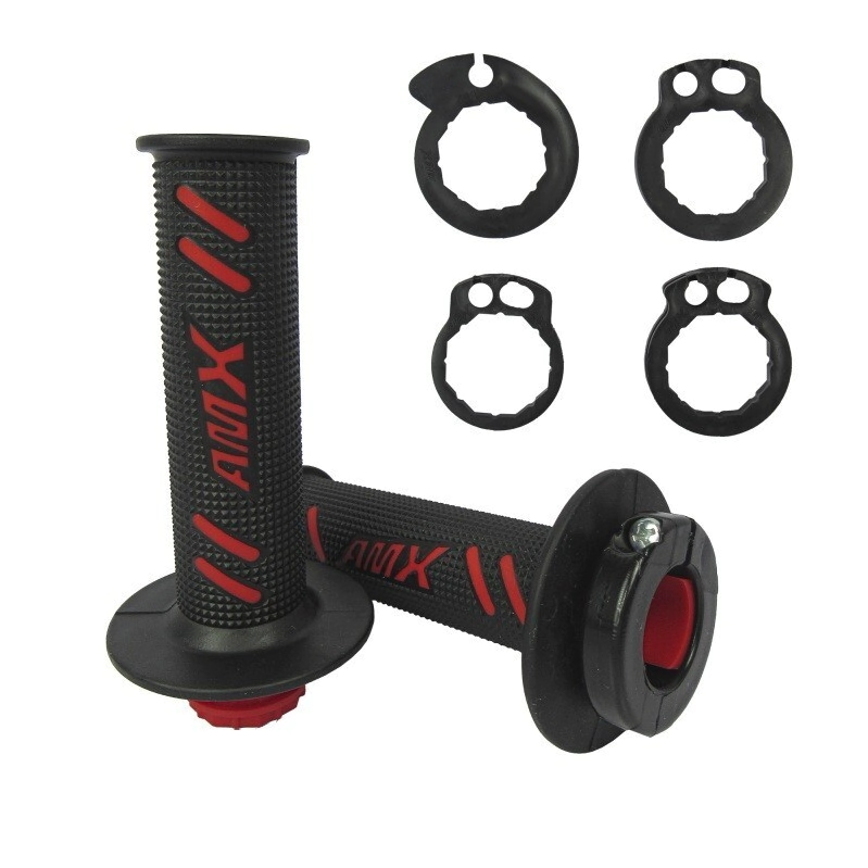 PU�OS LOCK ON PRO HONDA ROJO/NEGRO AMX