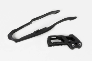 GUIA CADENA + DESLIZADOR CR/CRF 250/450 00/04 UFO NEGRO