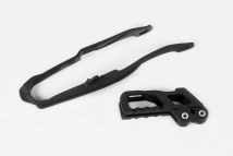 GUIA CADENA + DESLIZADOR CR/CRF 250/450 00/04 UFO NEGRO