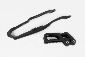 GUIA CADENA + DESLIZADOR CR/CRF 250/450 00/04 UFO NEGRO