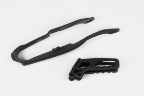 GUIA CADENA + DESLIZADOR CR CRF 250/450 05/06 UFO NEGRO