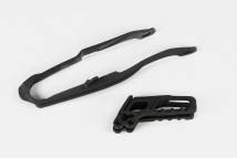 GUIA CADENA + DESLIZADOR CR CRF 250/450 05/06 UFO NEGRO