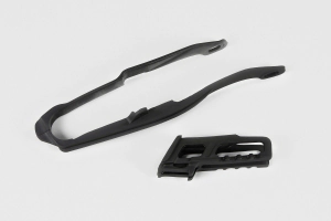 GUIA CADENA + DESLIZADOR CR CRF 250/450 07/09 UFO NEGRO