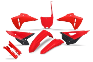 KIT PLASTICOS FULL CRF 250R/450R 25-26 UFO OEM ROJO/NEGRO